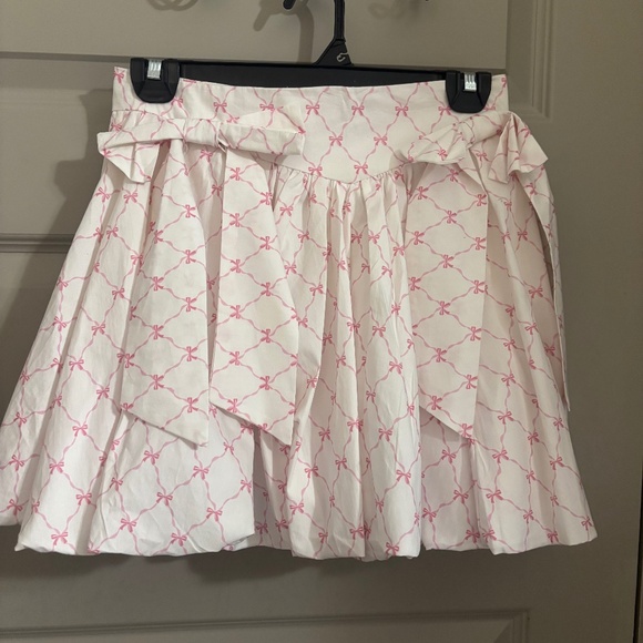 Altar'd State Myla Bubble Bow Skirt - Size Small - Picture 1 of 5